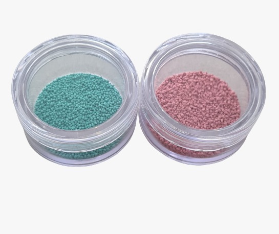 Logo Beads hard (scrubing natural beads)